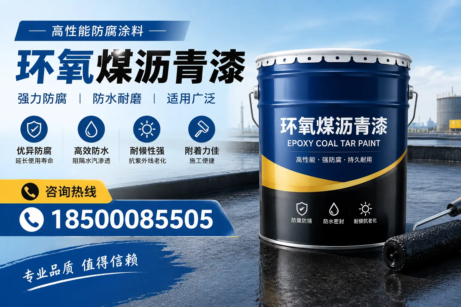 环氧煤沥青漆的主要成分与功能，南昌用户深度了解
